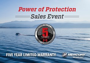 Mercury outboard motors five year limited warranty